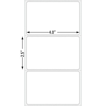 Quadient | Neopost 7465288-01 Direct Thermal Labels Compatible with Zebra - Mindful Supplies