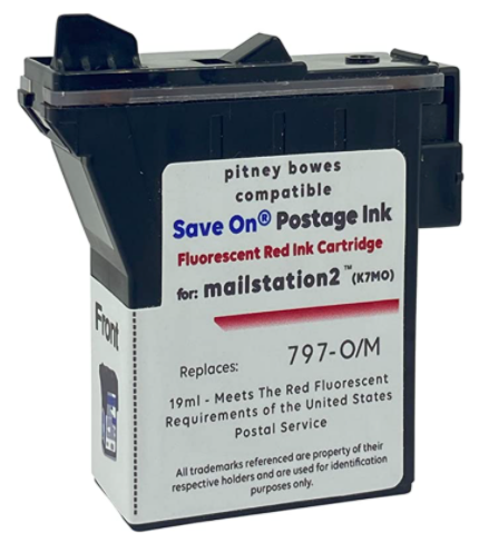 Pitney Bowes 797-0 Postage Meter Ink Cartridge | Compatible, Mailstation K700