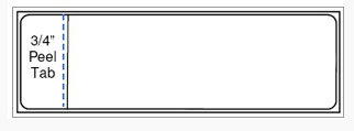 Quadient / Neopost PT1N12 Postage Meter Labels | Compatible, Single Self-Adhesive Tape Strips - Mindful Supplies